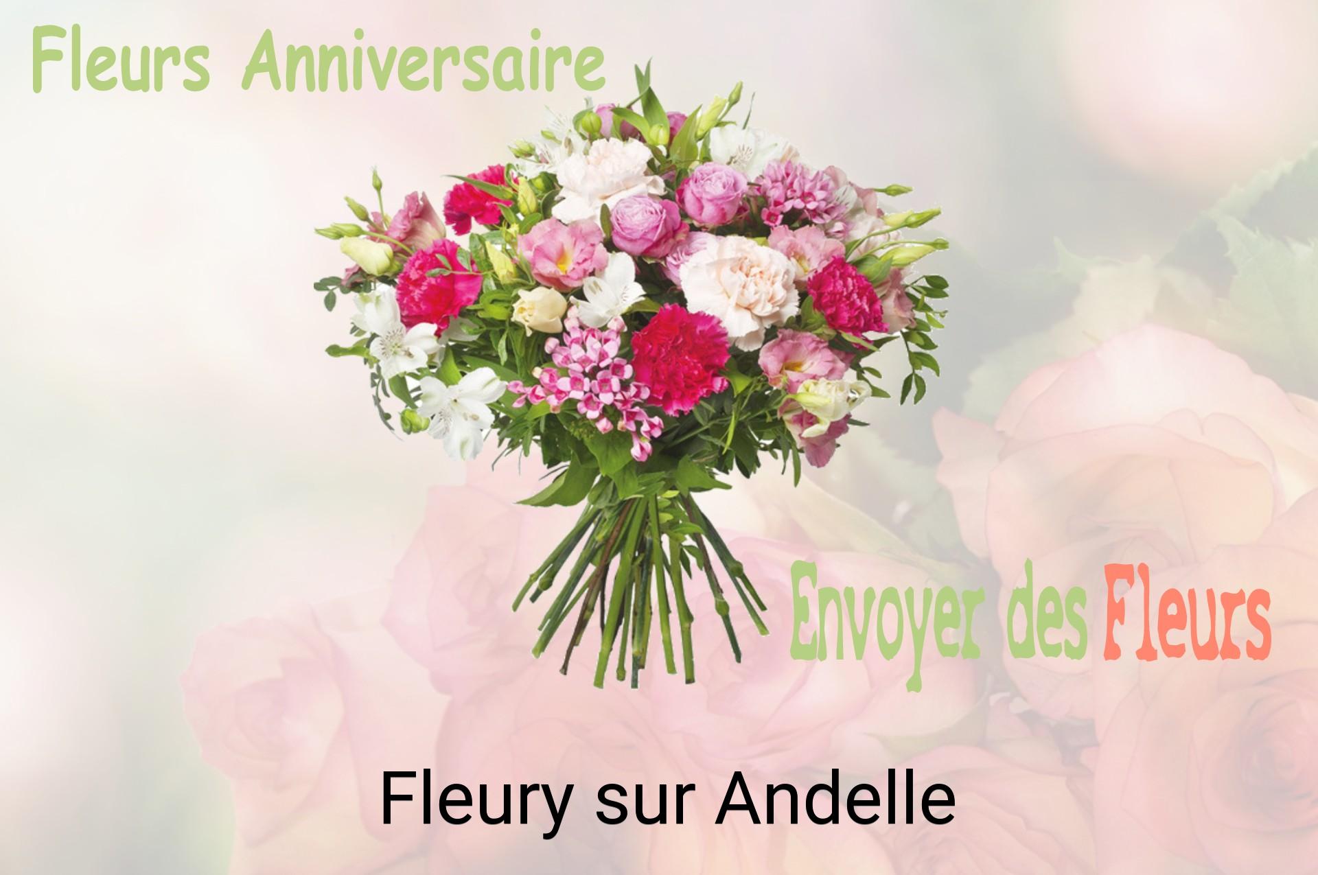 Bouquet de fleurs d’anniversaire livré à Fleury-sur-Andelle
