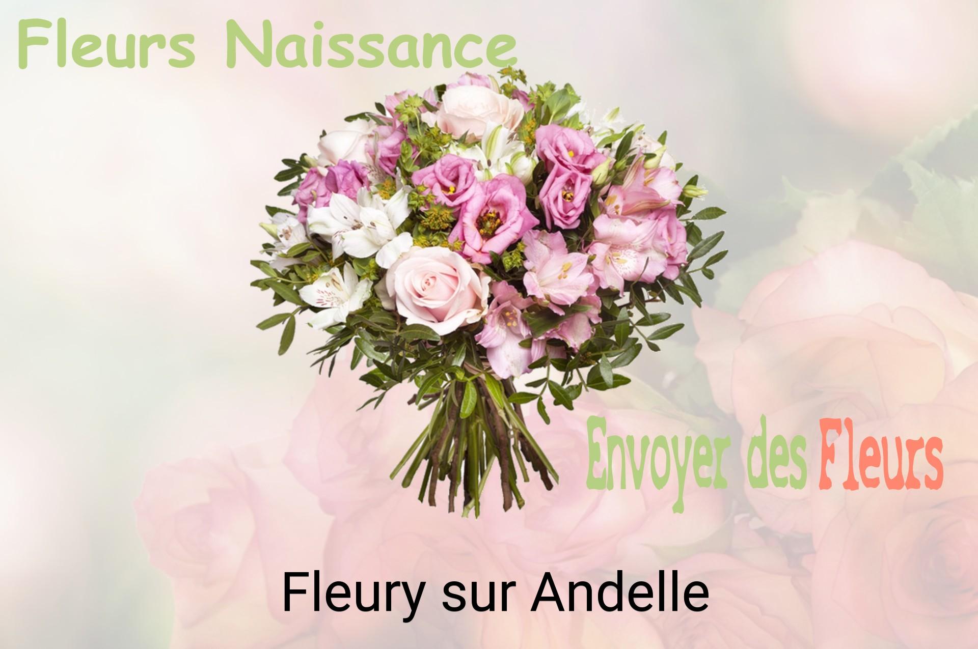 Bouquet de fleurs de naissance livré à Fleury-sur-Andelle